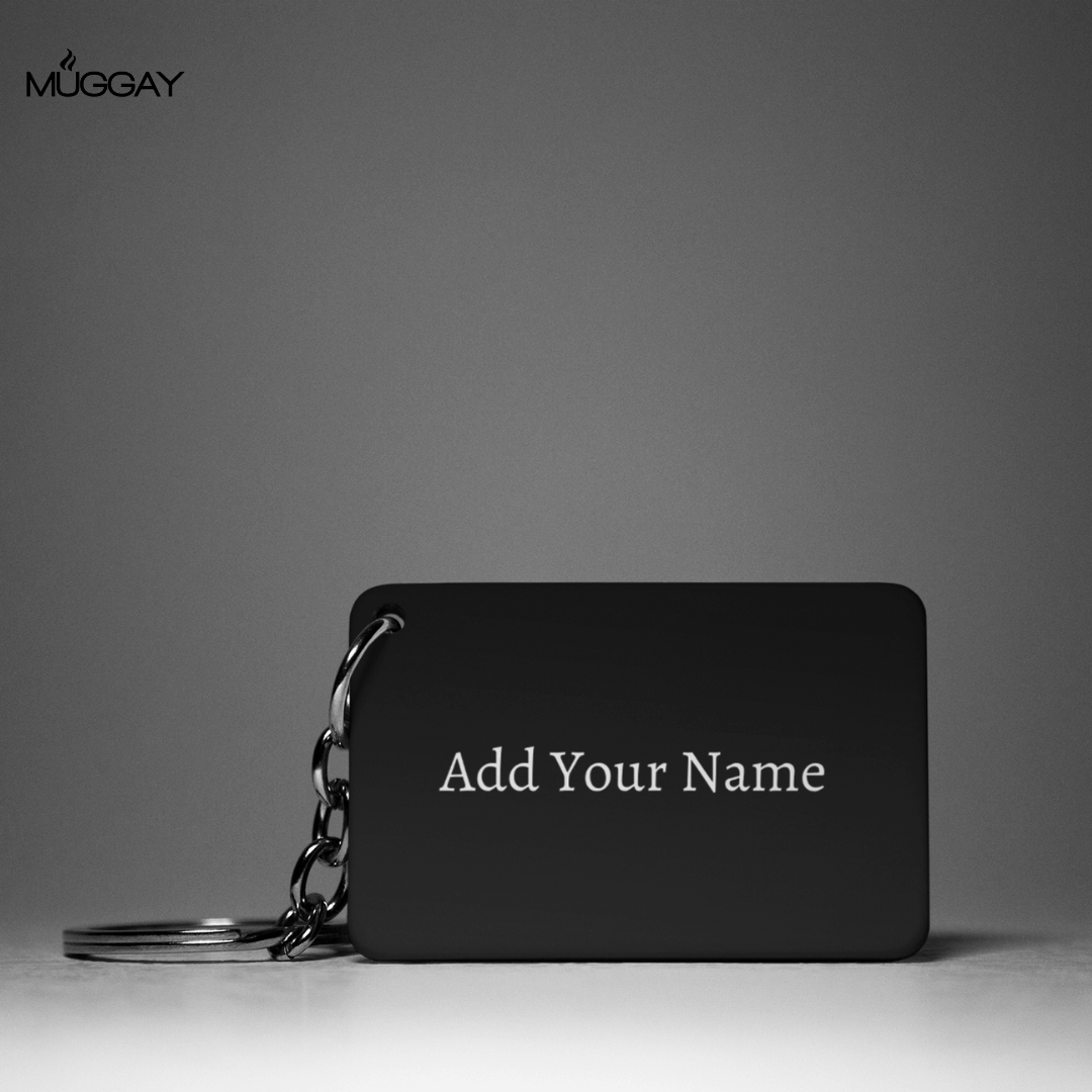 Add your Name | Metal Keychain
