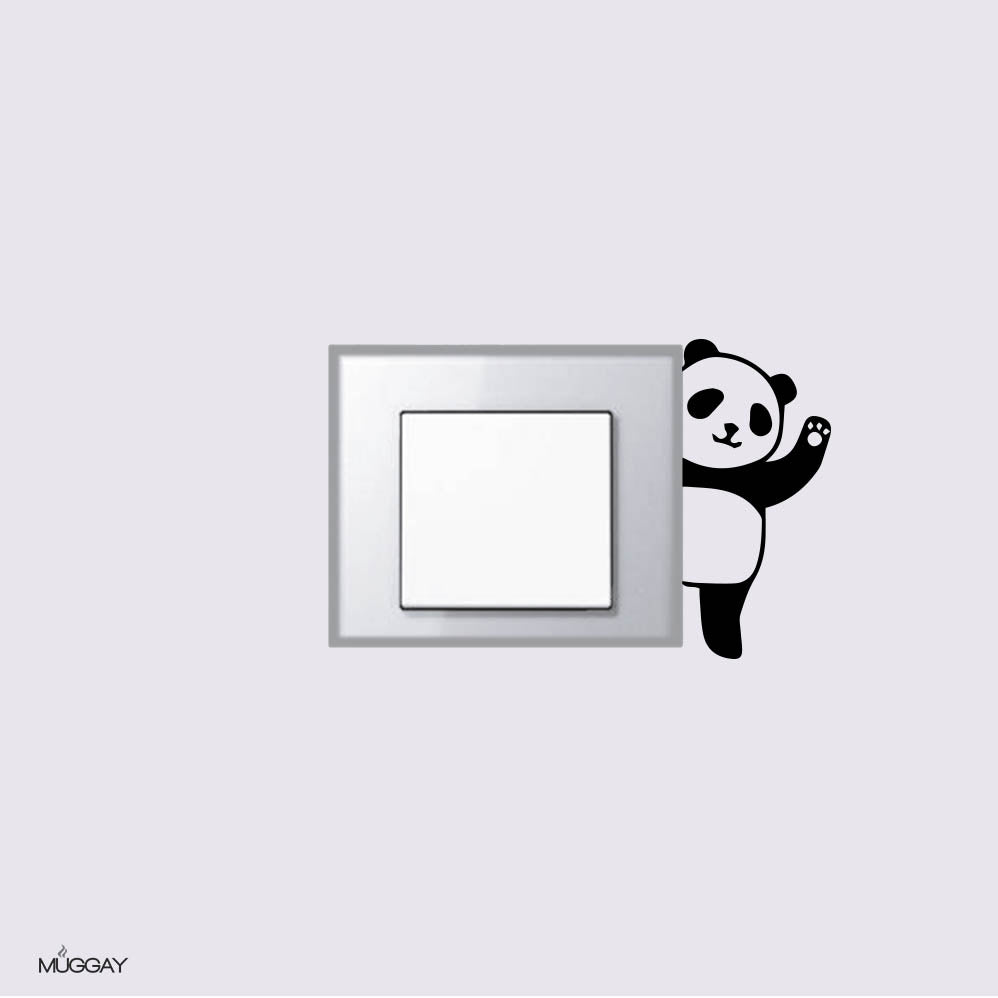 Panda switch decal - Sticker