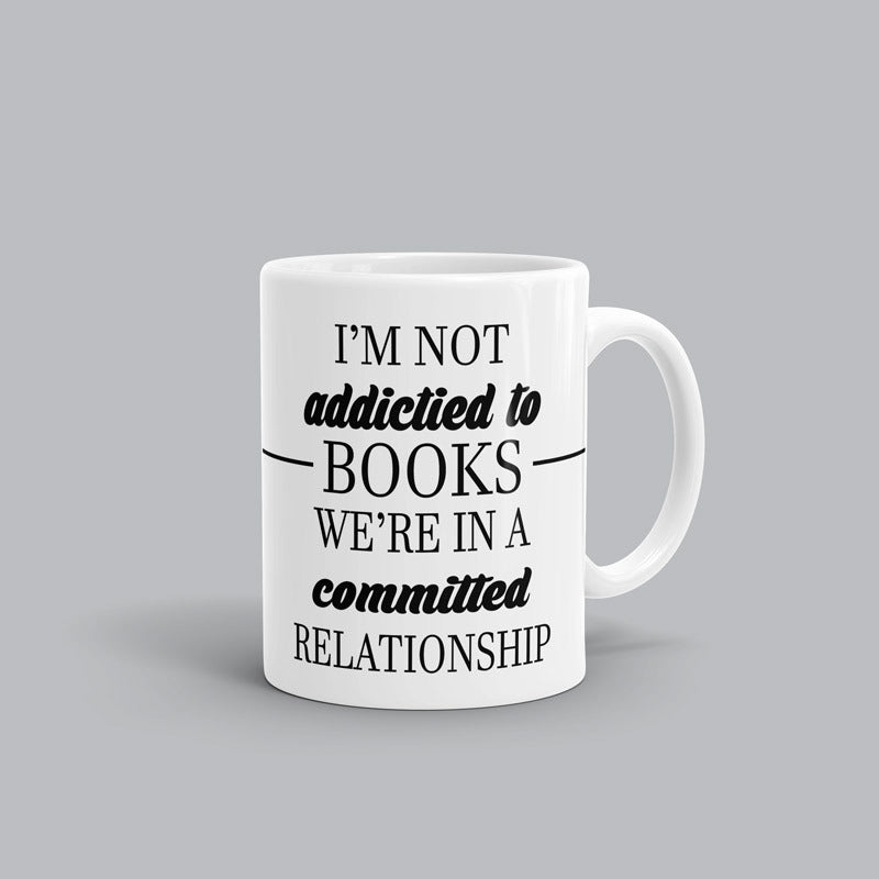 Not addicted Book Mug
