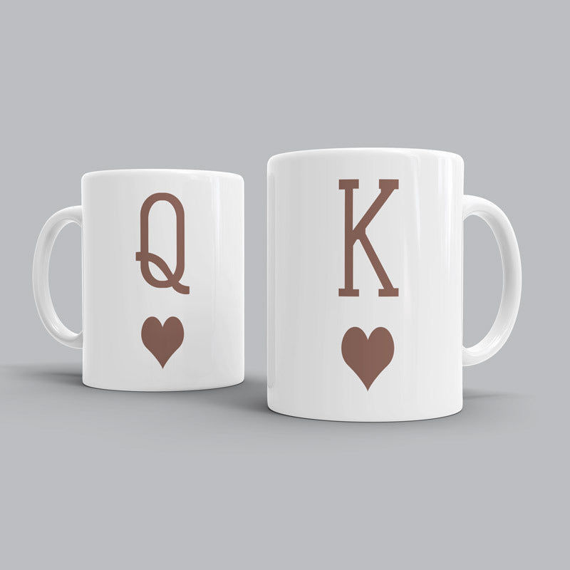 Q & K Couple Mugs