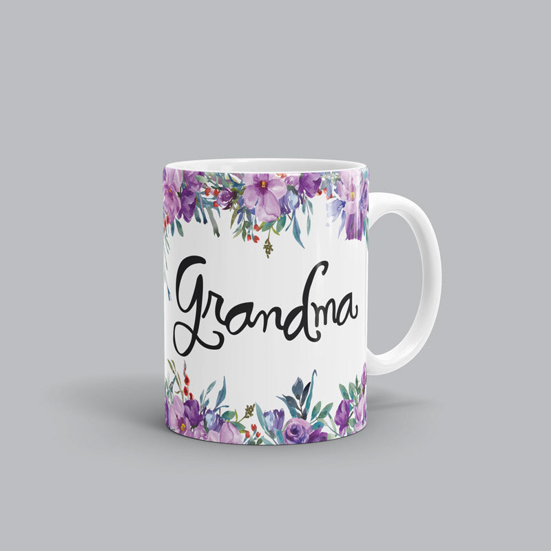 Grandma floral Mug