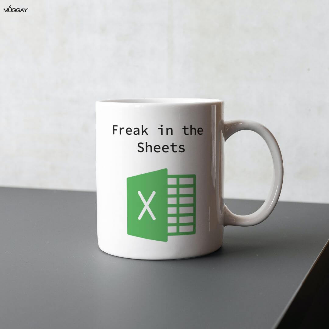 Freak in the Sheets Logo Corporate Mug