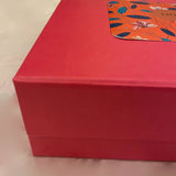 Pink Gift Box, Orange Motif