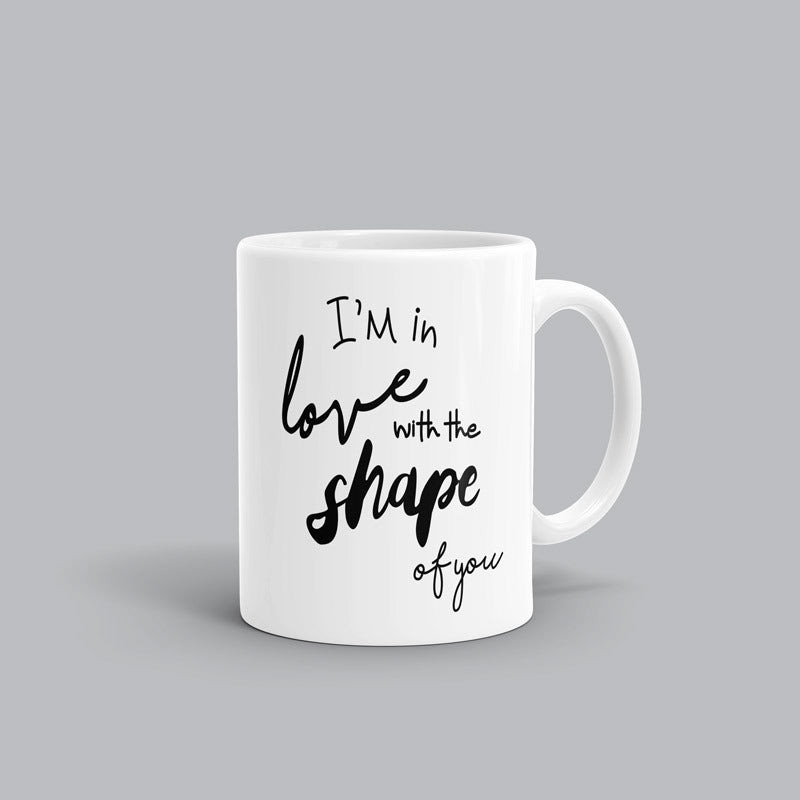 Shape of you Song mug