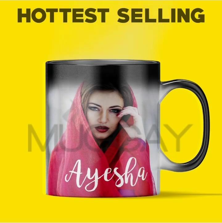 Add your name and picture Magic Mug