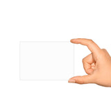 Transparent Business Cards - set of 50 cards