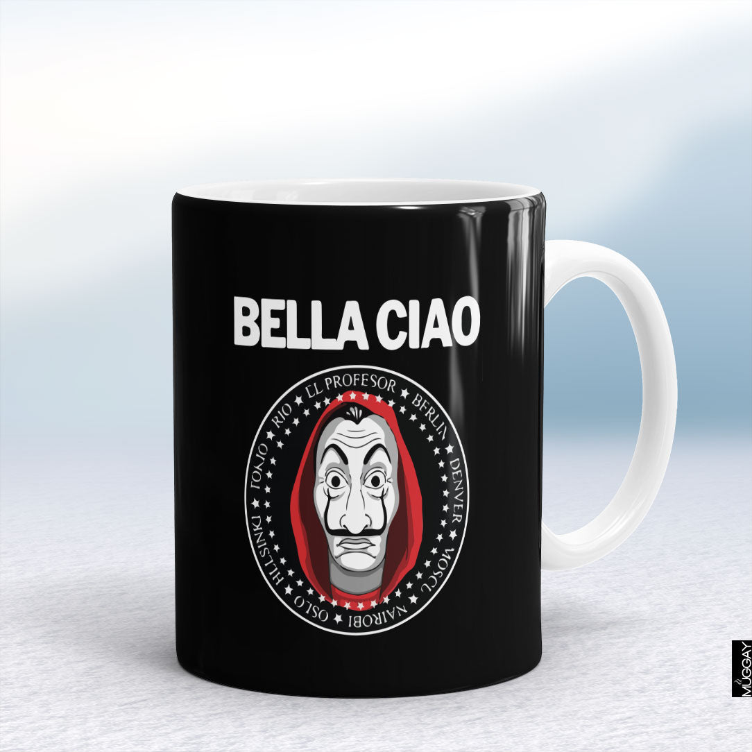 Bella ciao - Muggay.com - Mugs - Printing shop - truck Art mugs - Mug printing - Customized printing - Digital printing - Muggay - Money heist