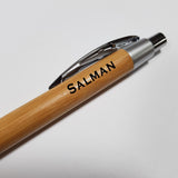 Wooden pen - add your name