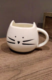 Cat Mug White