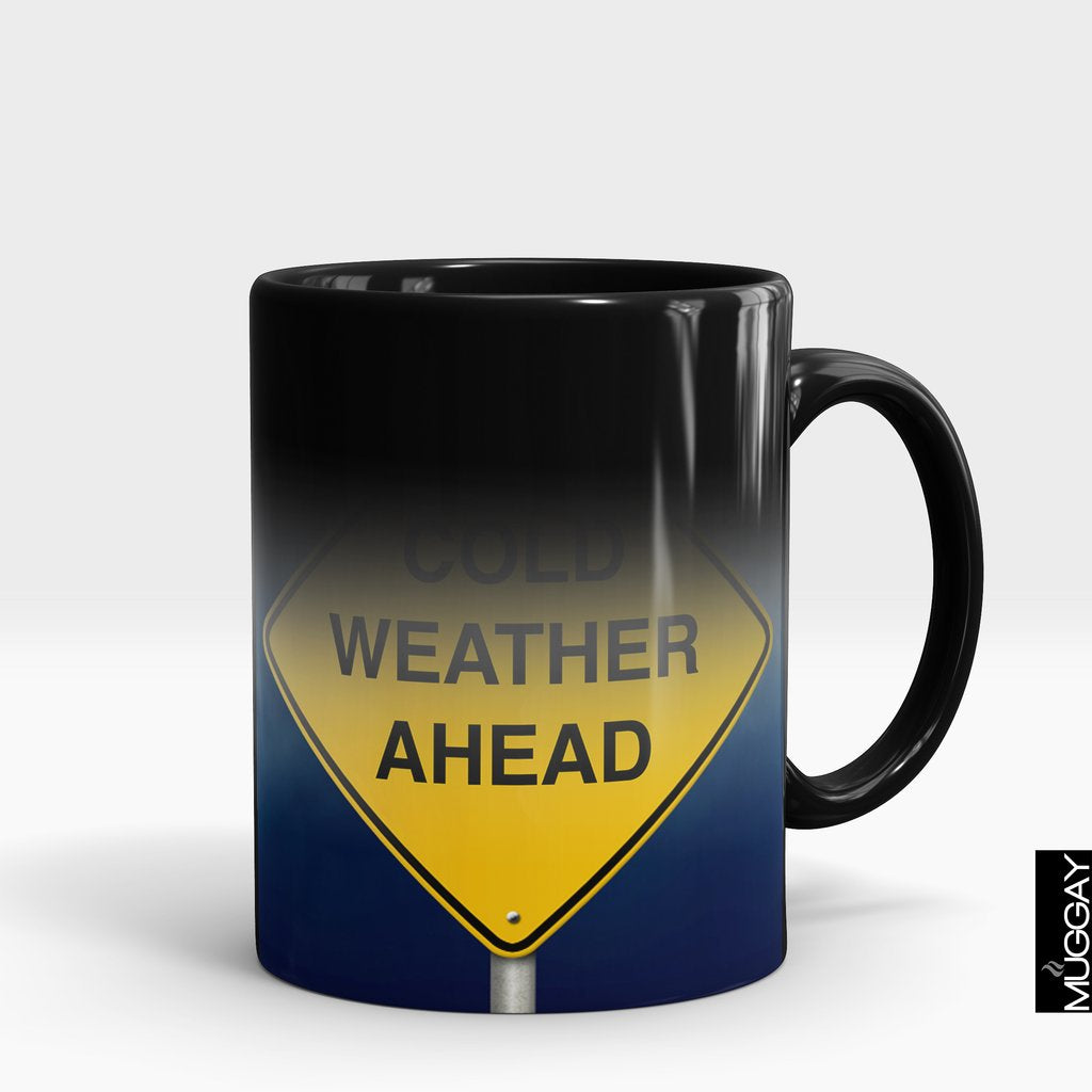 'Cold Weather Ahead' Winter Mug