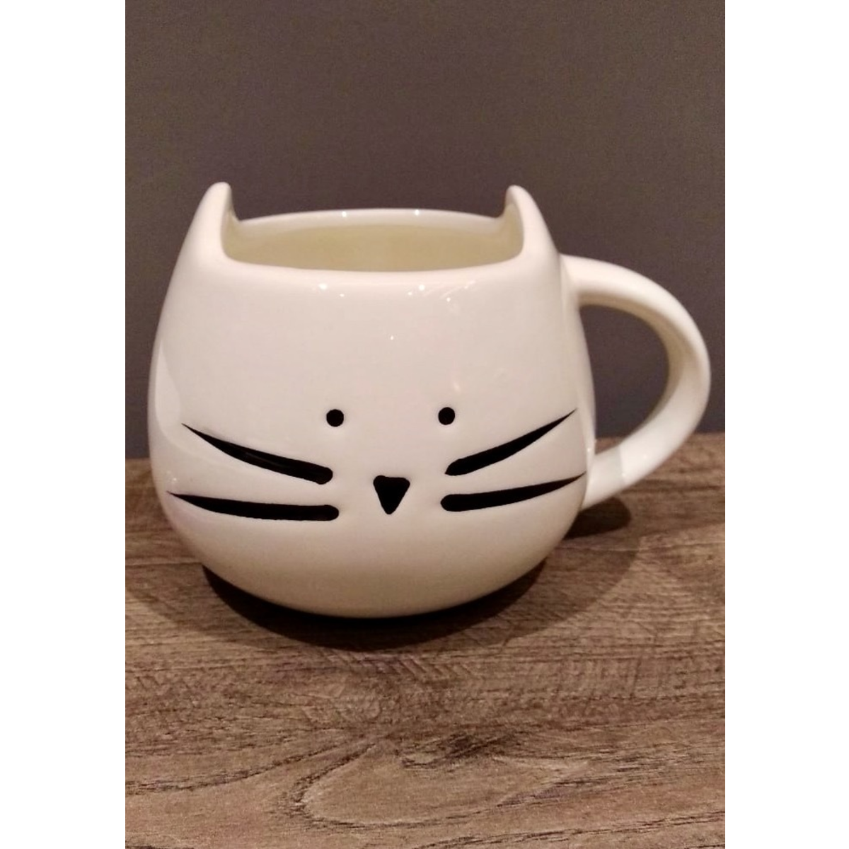 Cat Mug White
