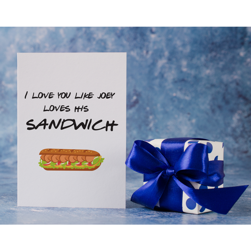 Joey Loves Sandwich Card