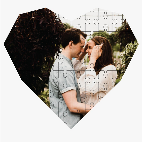 Heart Shaped Personalized Puzzle