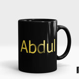 Gold Mugs with Name