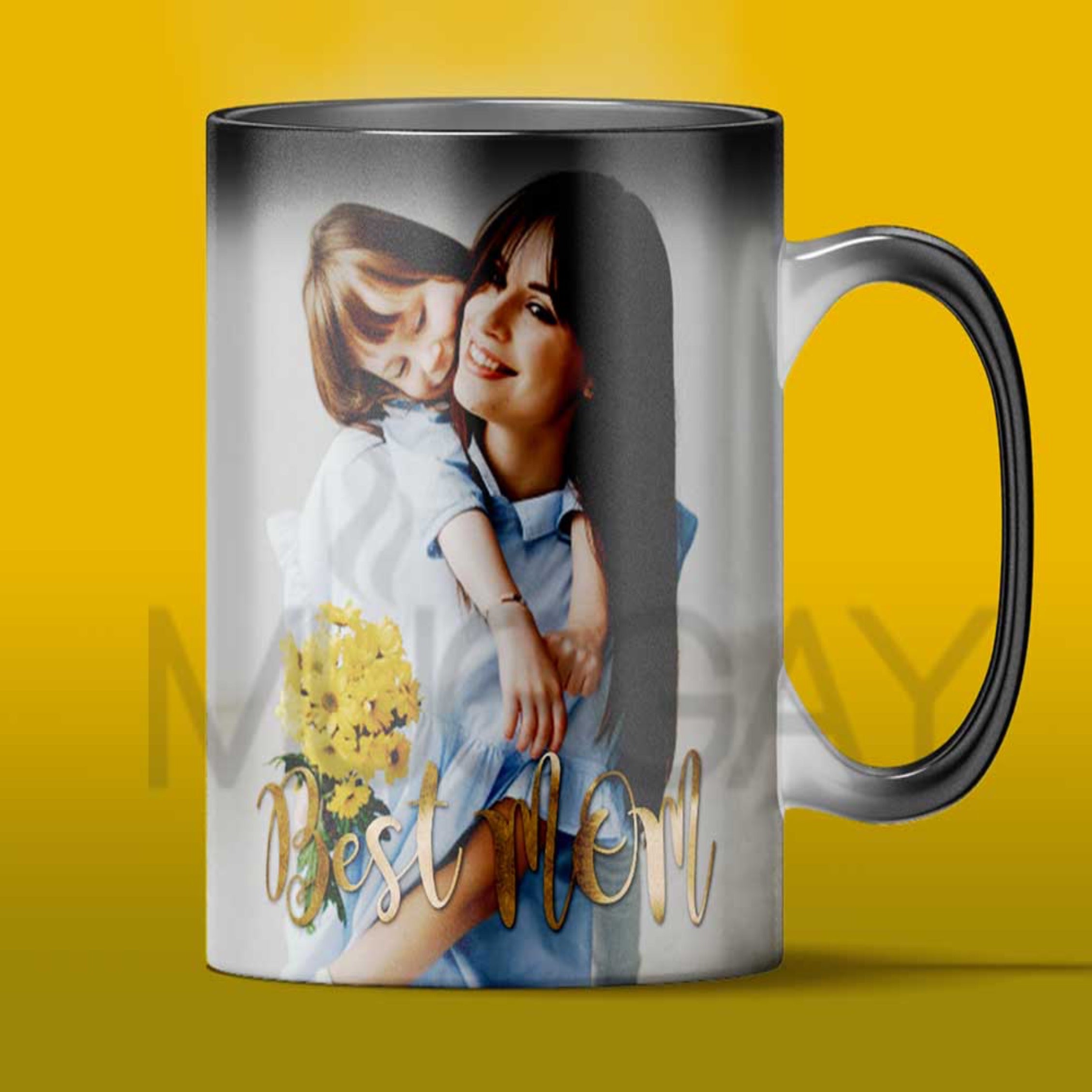 Best Mom - Magic mug - Add your picture