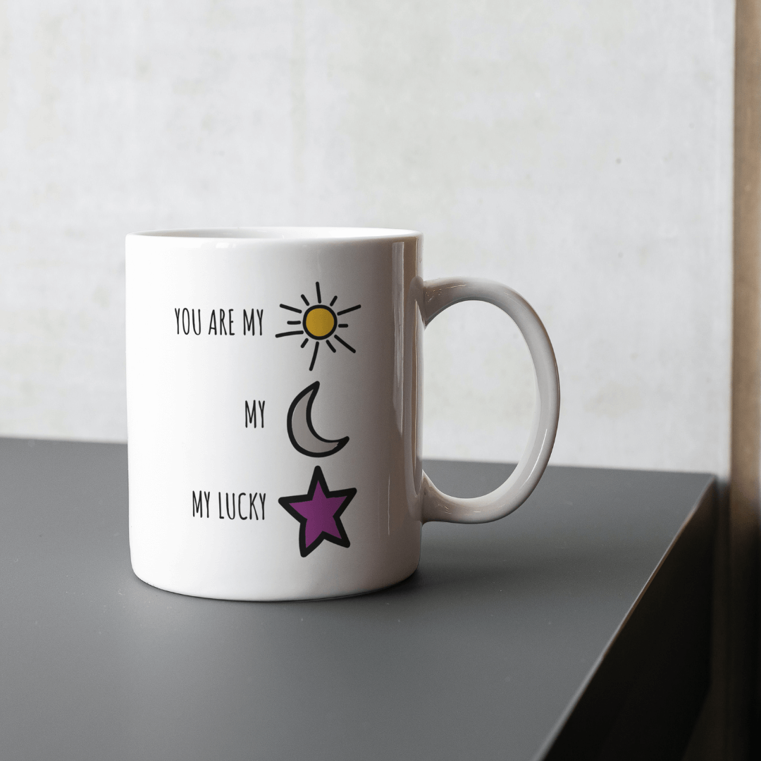 You are my Sun, Moon & Star Mug | Valentines | Couples