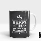 'Happy Birthday May Your Wish Come True' Mug