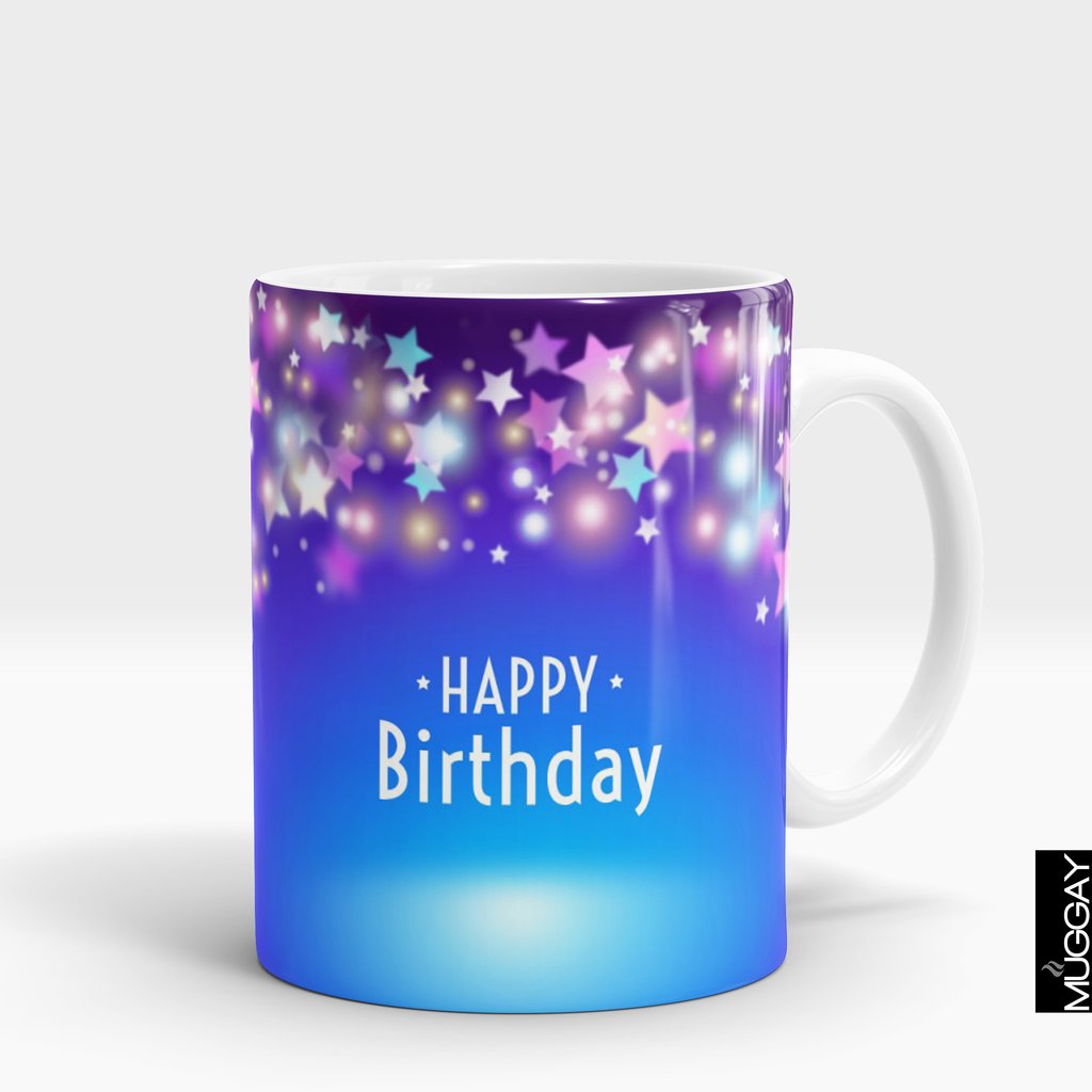 'Happy Birthday Star' Mug