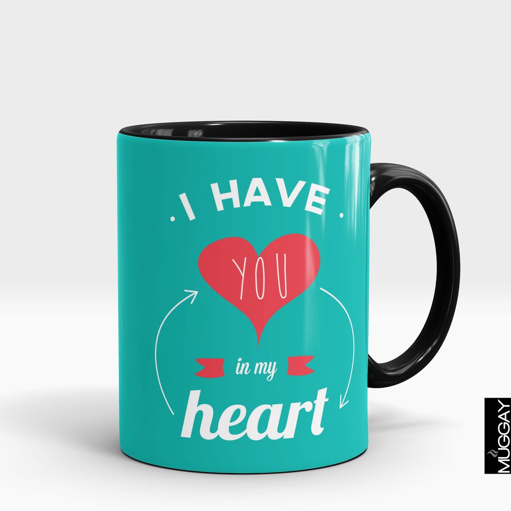Magic  'I Have You In My Heart' Valentines Mug